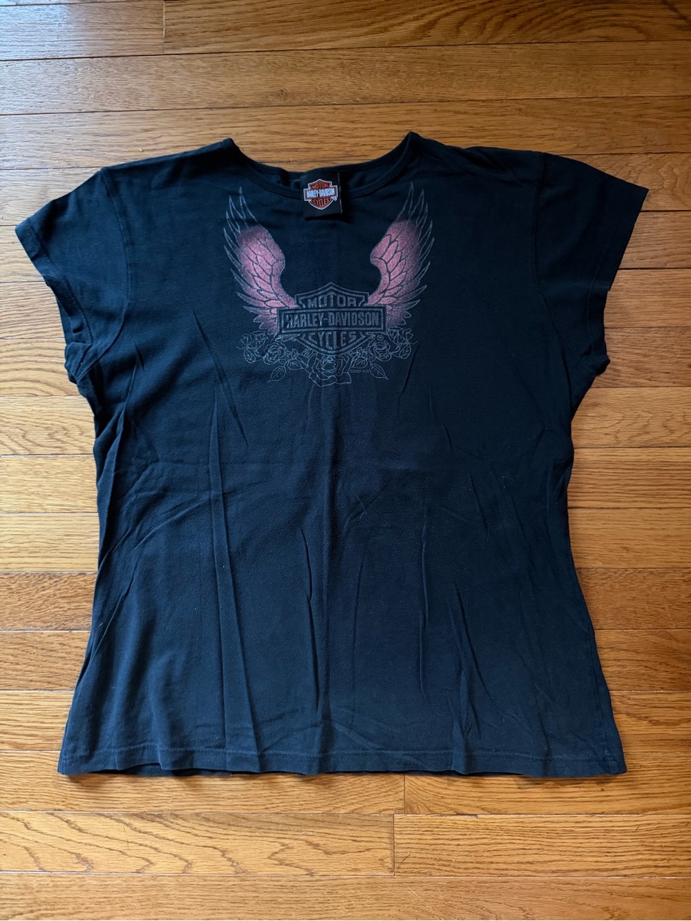 “Vintage” Sacramento Harley-Davidson Black T-Shirt